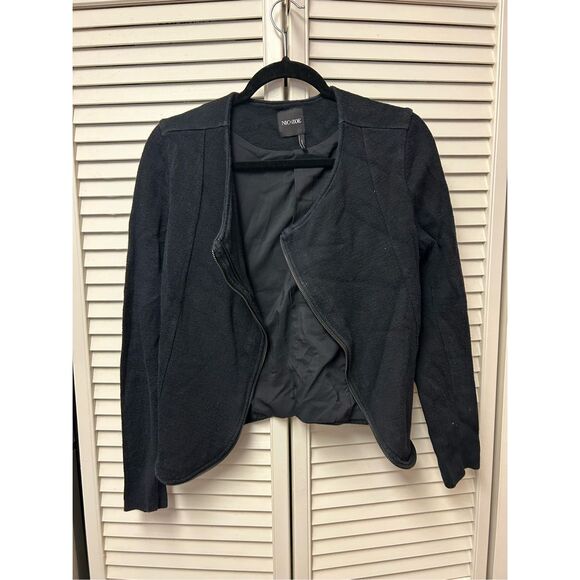 Nic Zoe Zip Front Mix Knit Jacket Zipper, Sz Small - Picture 3 of 6